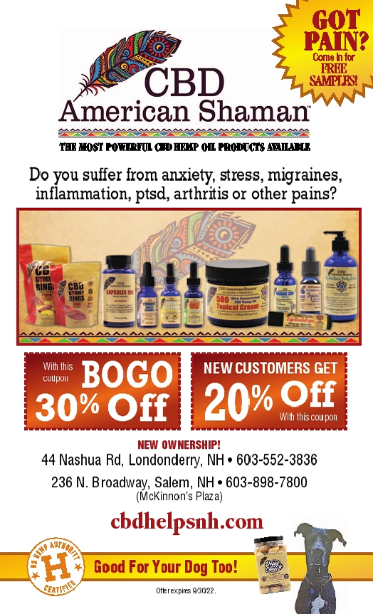 CBD AMERICAN SHAMAN Ad